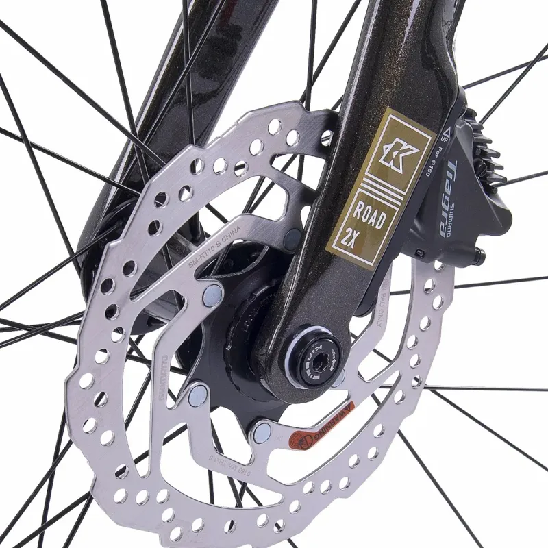 Kinesis UK R2 2024 Gravel Road Bike - Black/Gold-3